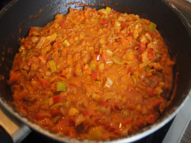 Gemüsebolognese mit Bandnudeln - Rezept - Bild Nr. 12