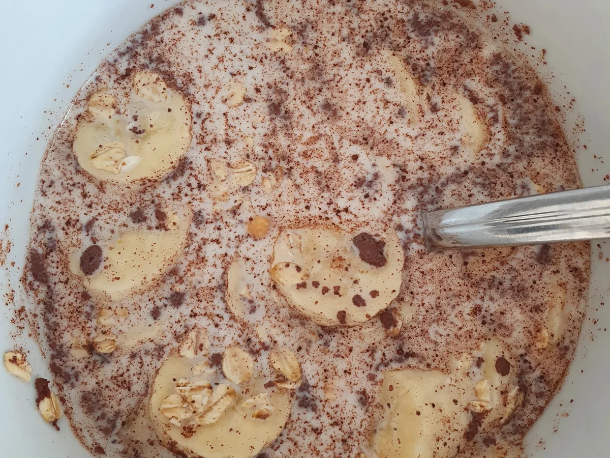 Rezept: Schoko-Bananen Müsli Bild Nr. 2 Schoko-Bananen Müsli - Rezept - Bild Nr. 2