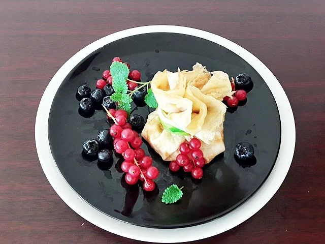 Gefüllte Pfannkuchen-Säckchen - Rezept - Bild Nr. 5