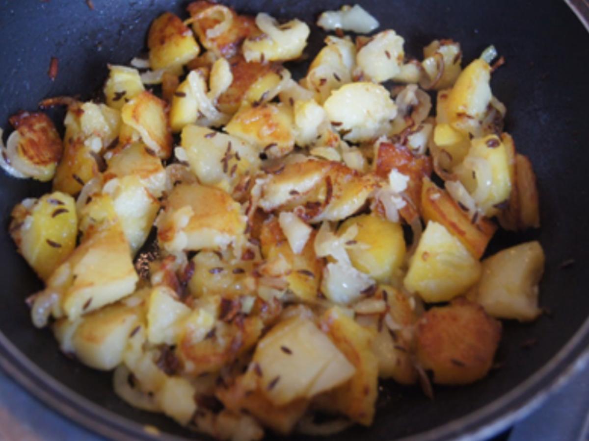 Schnelle Bratkartoffel-Ei-Pfanne - Rezept - Bild Nr. 5