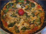 Rezept: Herzhaftes Brokkoli-Tomaten-Omelett Bild Nr. 2 Herzhaftes Brokkoli-Tomaten-Omelett - Rezept - Bild Nr. 2