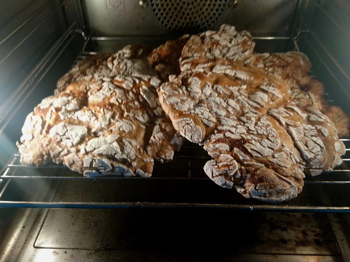 Rezept: Schüttelbrot Südtiroler Art Bild Nr. 2 Schüttelbrot Südtiroler Art - Rezept - Bild Nr. 2