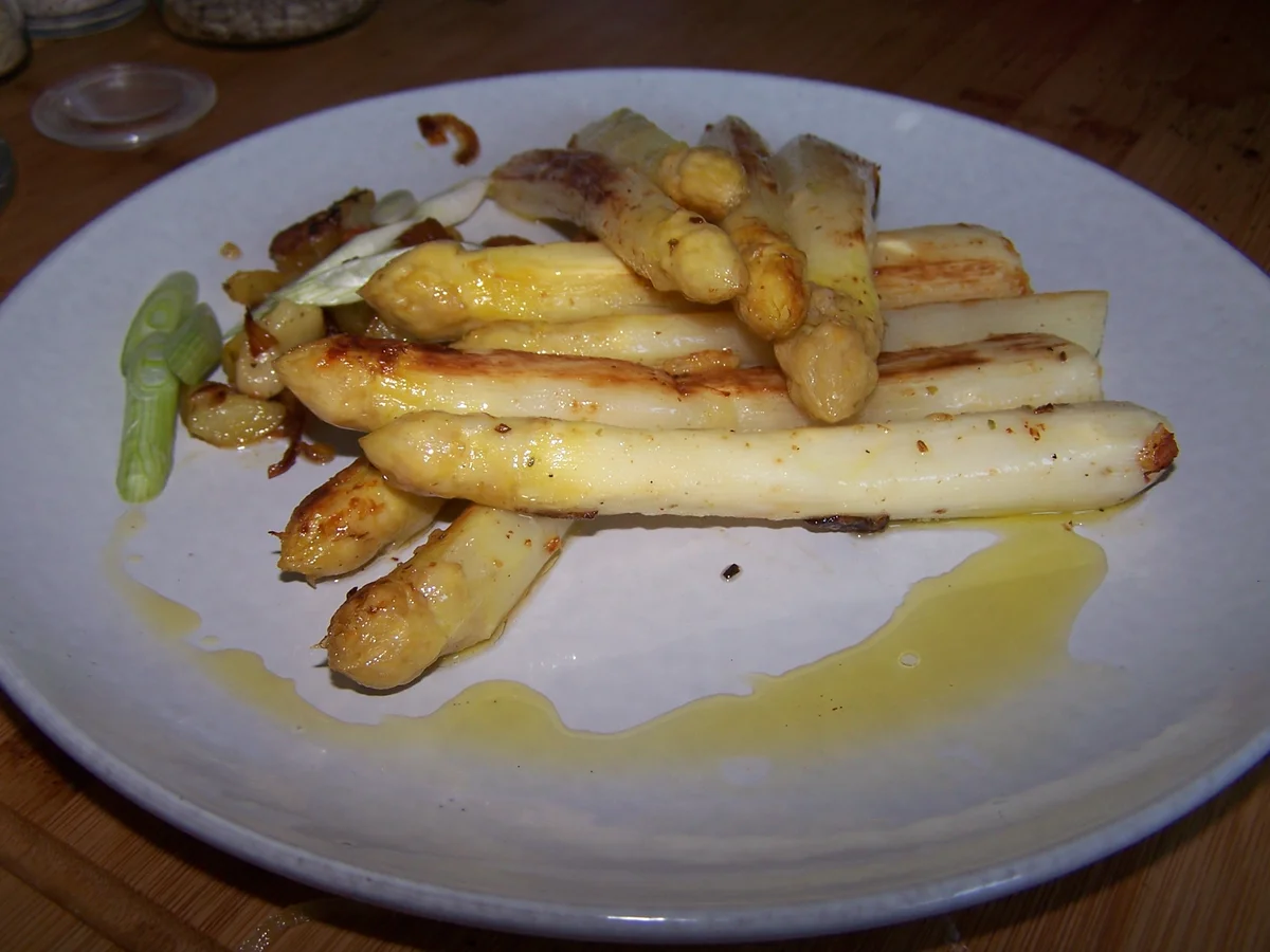 Rezept: Spargel mal schnell Bild Nr. 3 Spargel mal schnell - Rezept - Bild Nr. 3