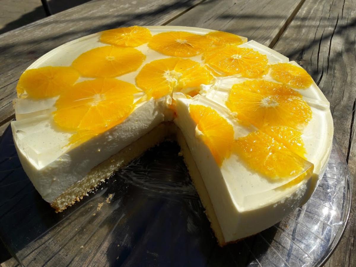 Orangen-Joghurt-Torte - Rezept - Bild Nr. 3
