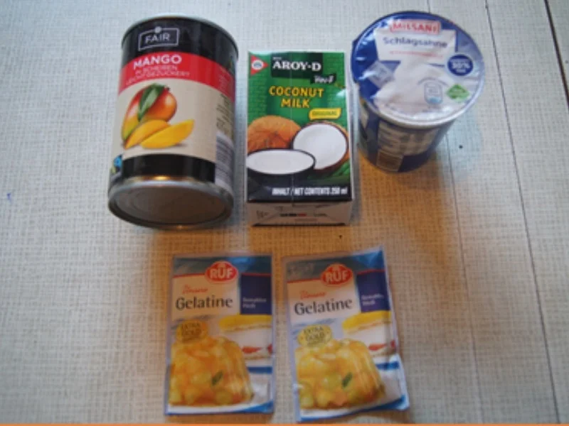 Kokosmilch-Pannacotta - Rezept - Bild Nr. 3