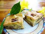 Gedeckter Apfelkuchen mit Walnüssen und Kokosraspeln - Rezept - Bild Nr. 2