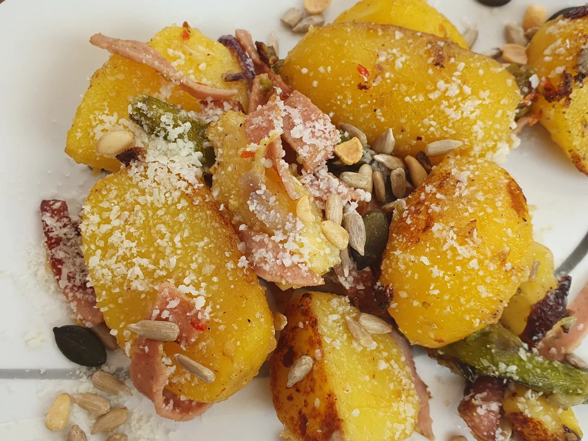 Spargel-Kartoffel-Pfanne - Rezept - Bild Nr. 2