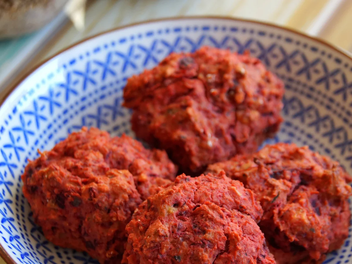 Rezept: Rote-Bete-Falafel Bild Nr. 2 Rote-Bete-Falafel - Rezept - Bild Nr. 2