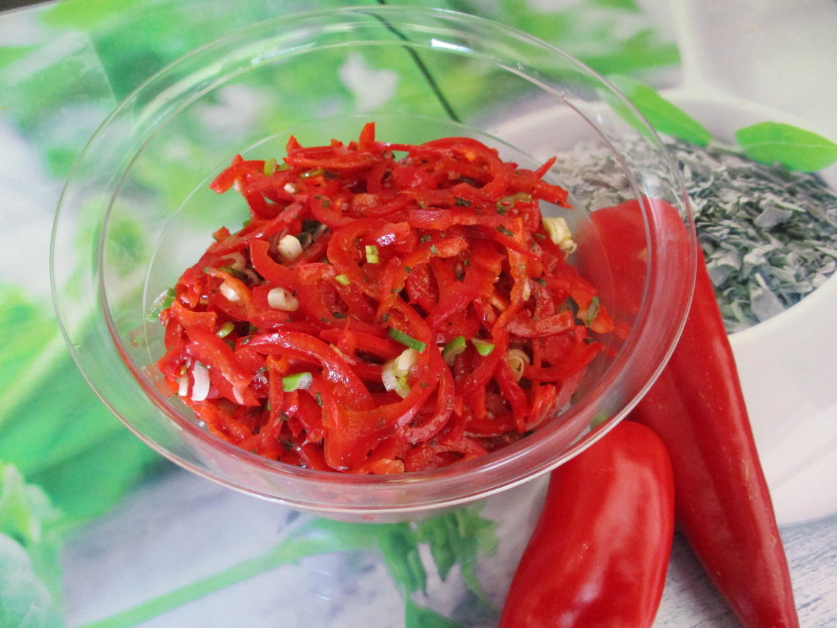 Paprika - Salat - Rezept - Bild Nr. 2