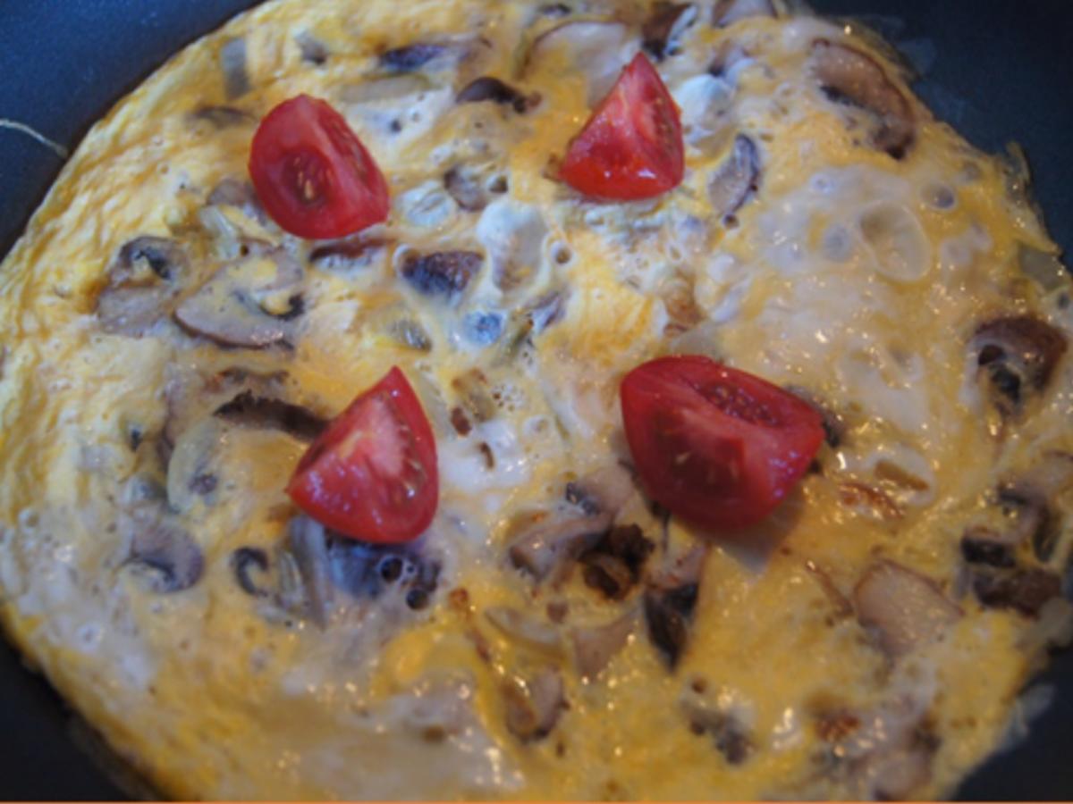 Champignon-Omelett - Rezept - Bild Nr. 2
