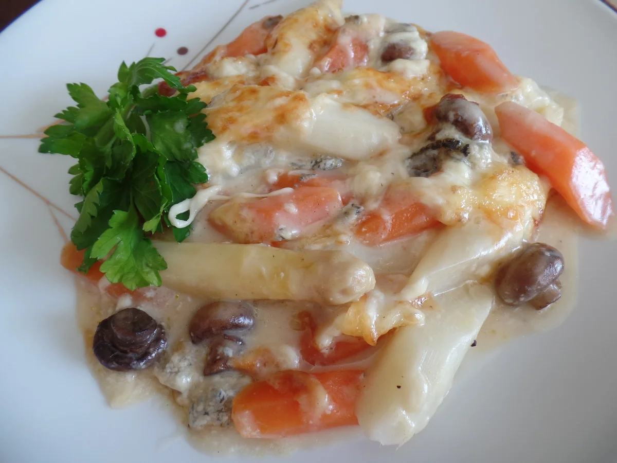 Überbackenes Spargel-Gemüse - Rezept - Bild Nr. 10225