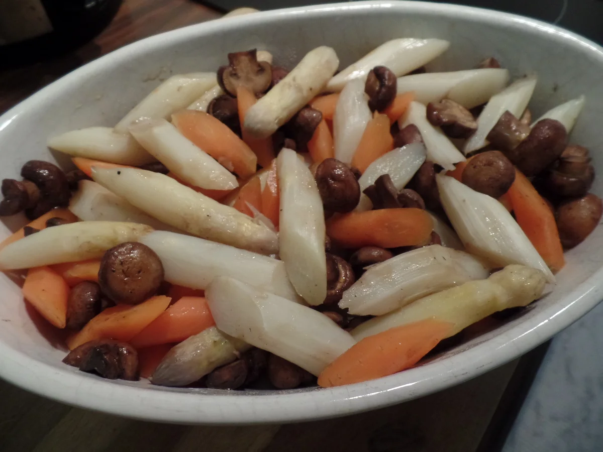 Überbackenes Spargel-Gemüse - Rezept - Bild Nr. 10226