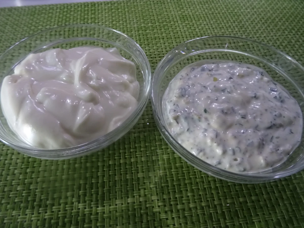 Blitz-Mayonnaise und Sauce Tatar ohne Ei - Rezept - Bild Nr. 2