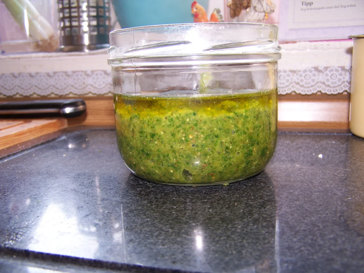 Bärlauch -Walnuss- Pesto - Rezept - Bild Nr. 9