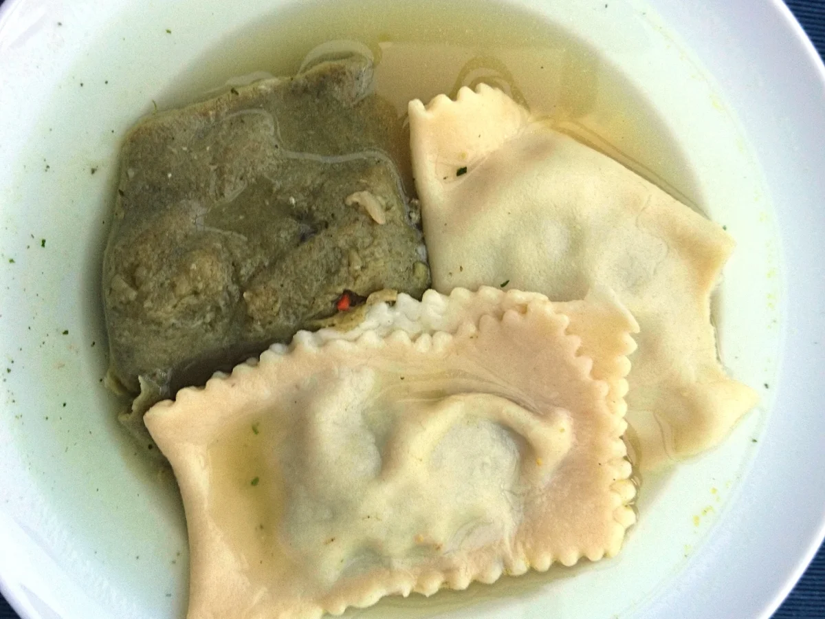 Schwäbische Maultaschen mit Grünkohl - Rezept - Bild Nr. 2