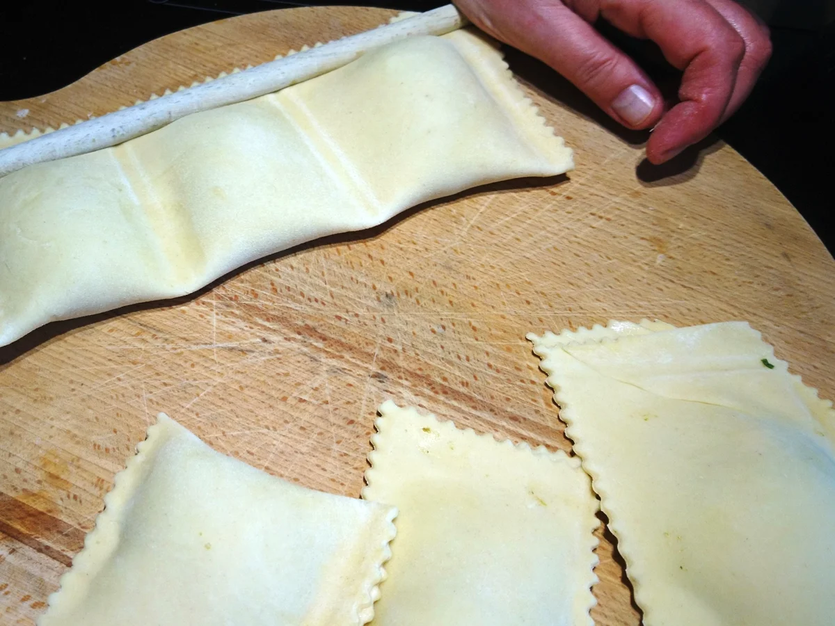 Schwäbische Maultaschen mit Grünkohl - Rezept - Bild Nr. 8