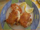 Rotbarschfilet im Bierteig und Zucchinigratin - Rezept - Bild Nr. 2