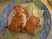 Rotbarschfilet im Bierteig und Zucchinigratin - Rezept - Bild Nr. 2