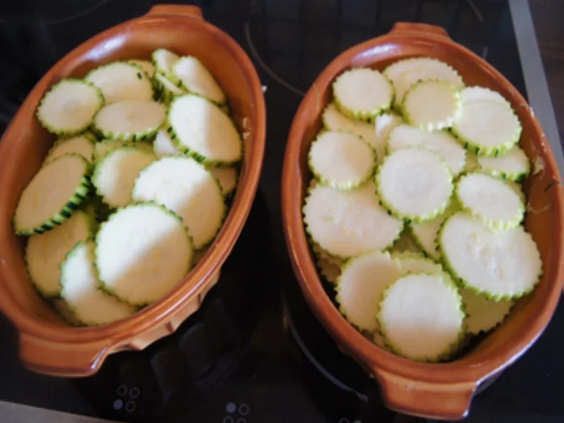 Rotbarschfilet im Bierteig und Zucchinigratin - Rezept - Bild Nr. 14