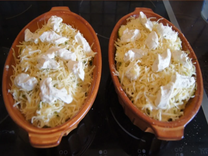 Rotbarschfilet im Bierteig und Zucchinigratin - Rezept - Bild Nr. 16