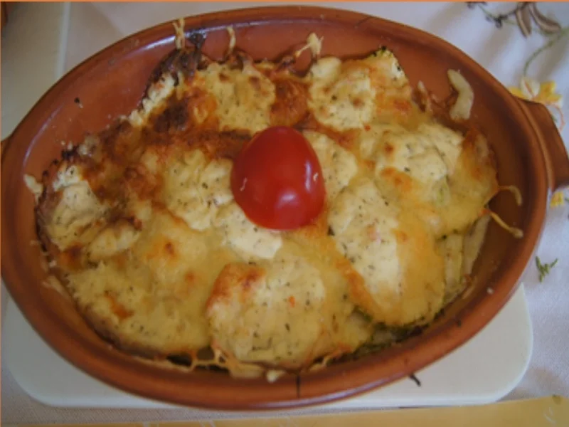 Rotbarschfilet im Bierteig und Zucchinigratin - Rezept - Bild Nr. 19