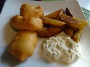 Fish'n Ships mit Sauce Tartar - Rezept - Bild Nr. 2