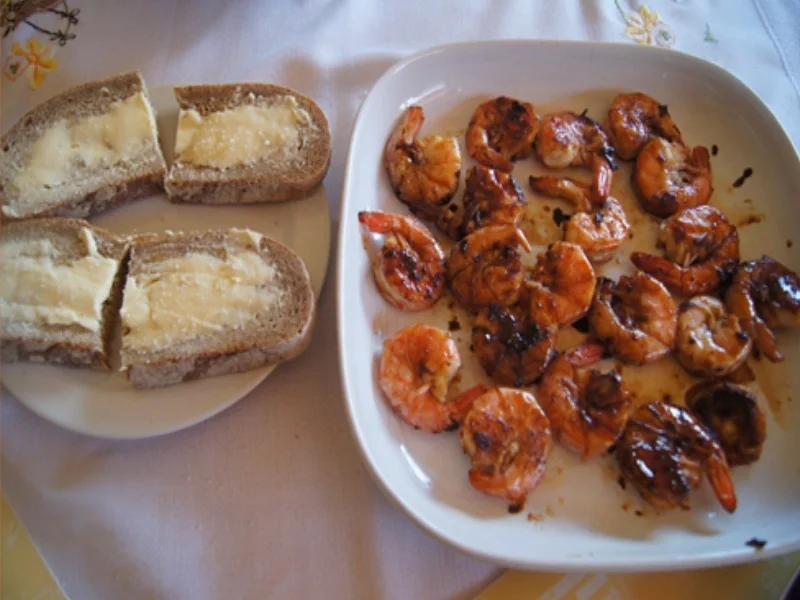 Rezept: Riesen-Garnelen mit Butterbrot Bild Nr. 9 Riesen-Garnelen mit Butterbrot - Rezept - Bild Nr. 9