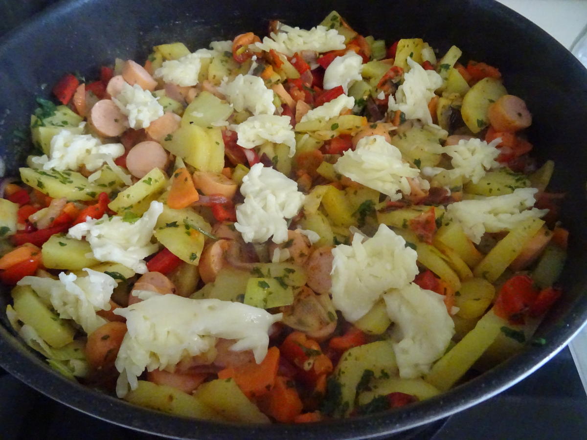 Gemüse-Reste-Tortilla - Rezept - Bild Nr. 4