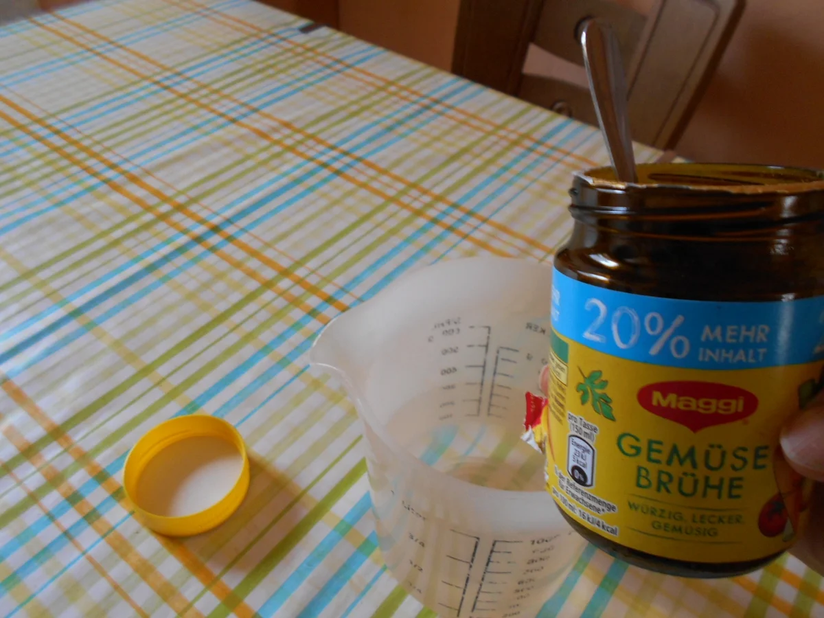 Kartoffelsalat mit Oel und Essig - Rezept - Bild Nr. 9