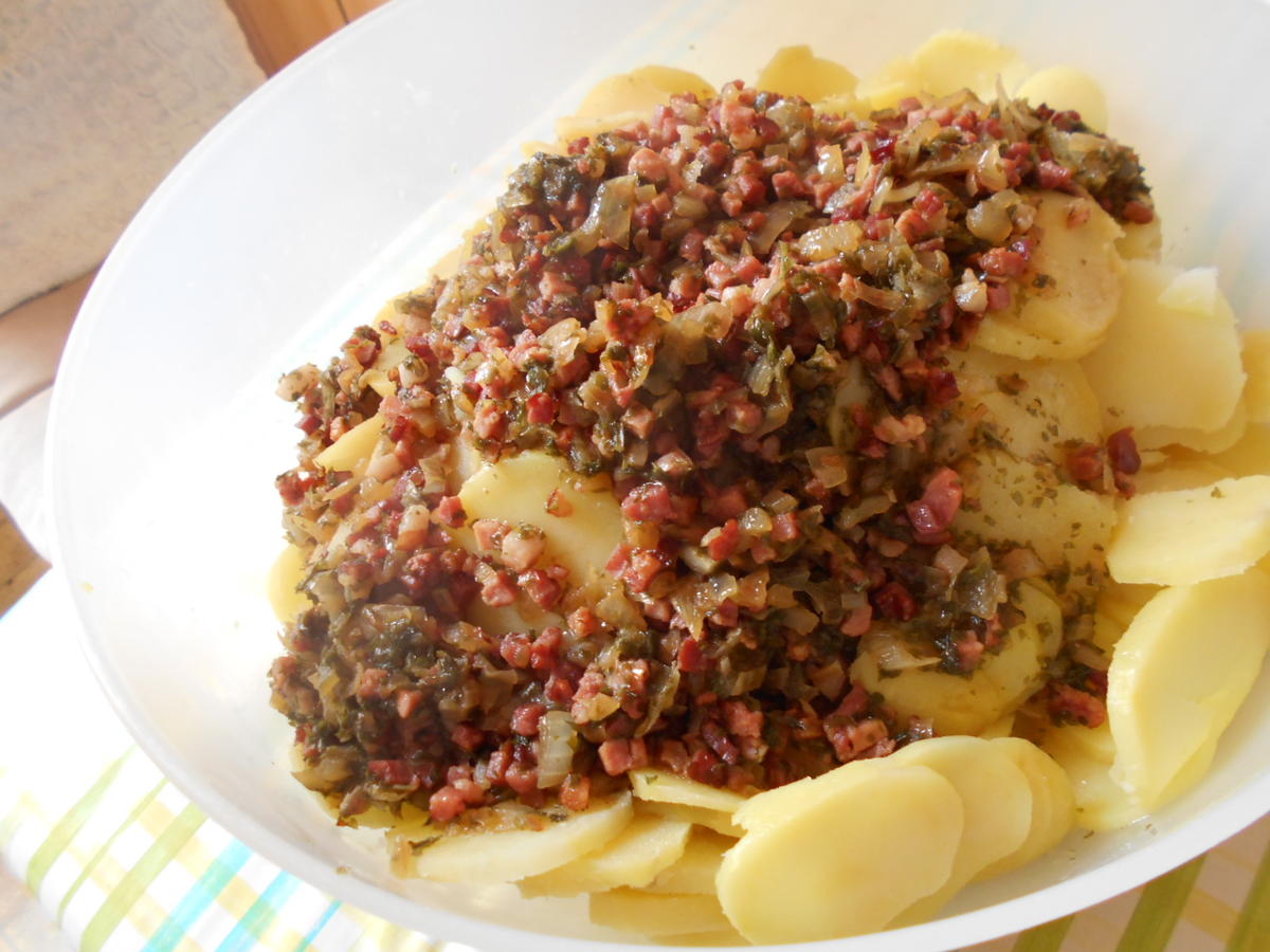 Kartoffelsalat mit Oel und Essig - Rezept - Bild Nr. 10266