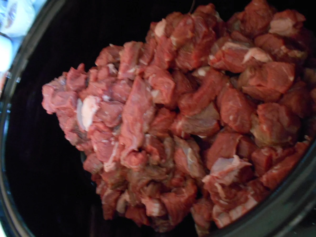 Rinder Gulasch (Summeten) vom Halsstück. - Rezept - Bild Nr. 4