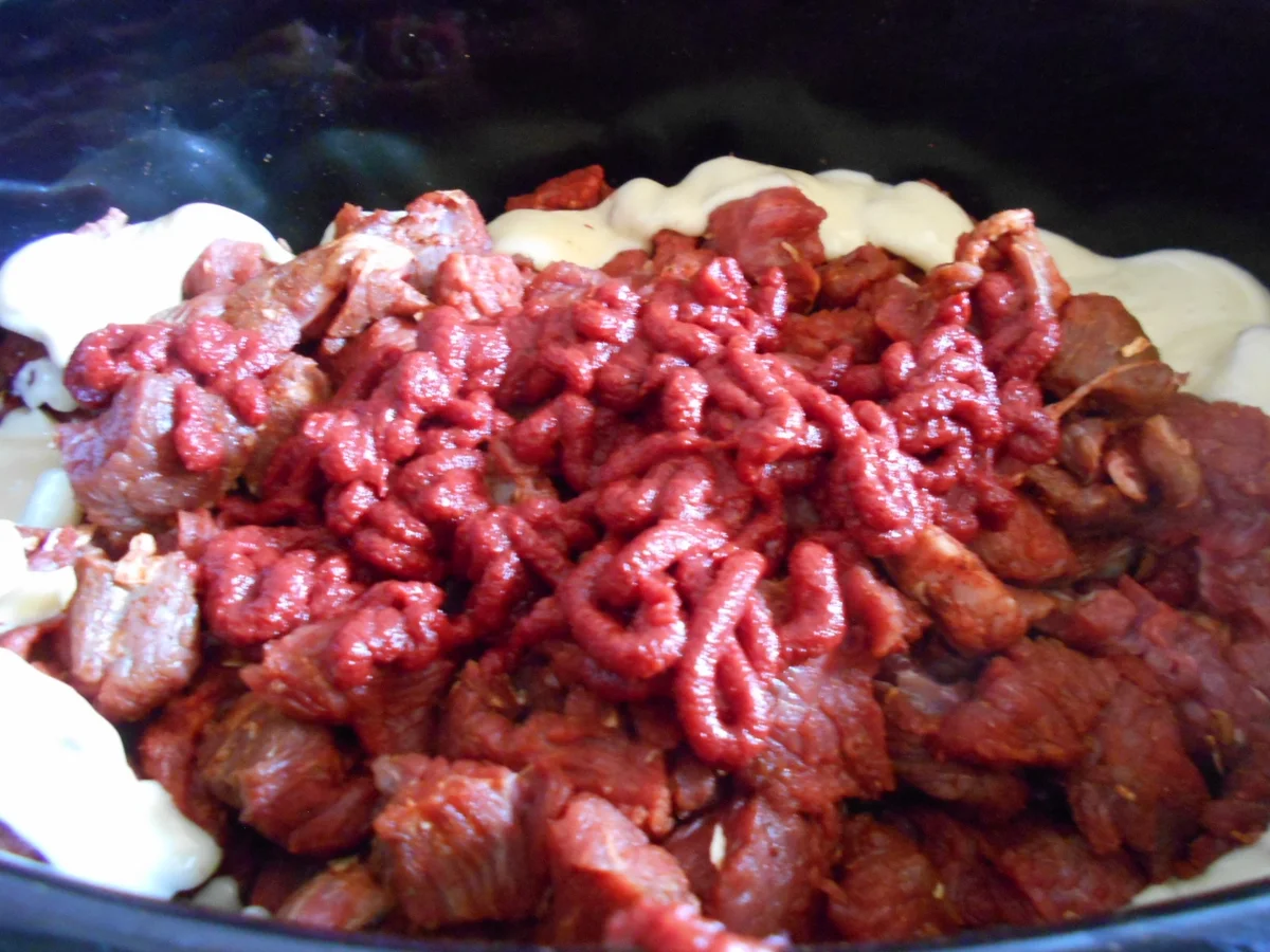 Rinder Gulasch (Summeten) vom Halsstück. - Rezept - Bild Nr. 6