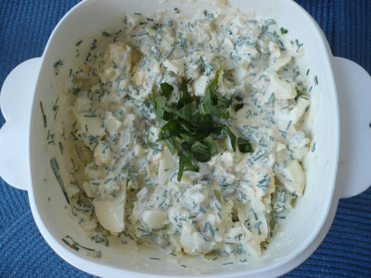 Leckerer Schnittlauch - Salat - Rezept - Bild Nr. 3