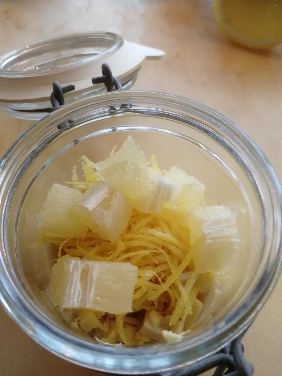 Honig Ingwer mit Zitrone - Rezept - Bild Nr. 4
