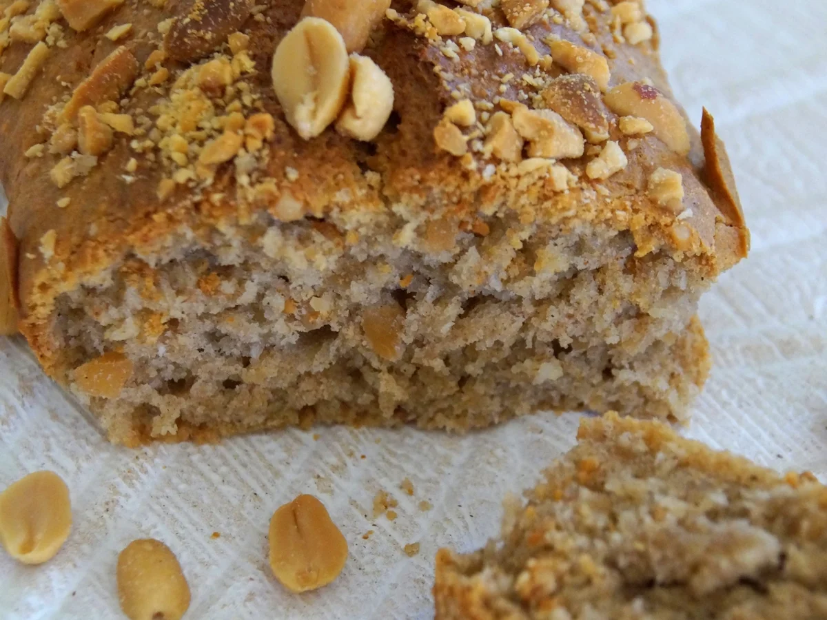 Rezept: Kuchen: Erdnuss-Bananenbrot Bild Nr. 2 Kuchen: Erdnuss-Bananenbrot - Rezept - Bild Nr. 2