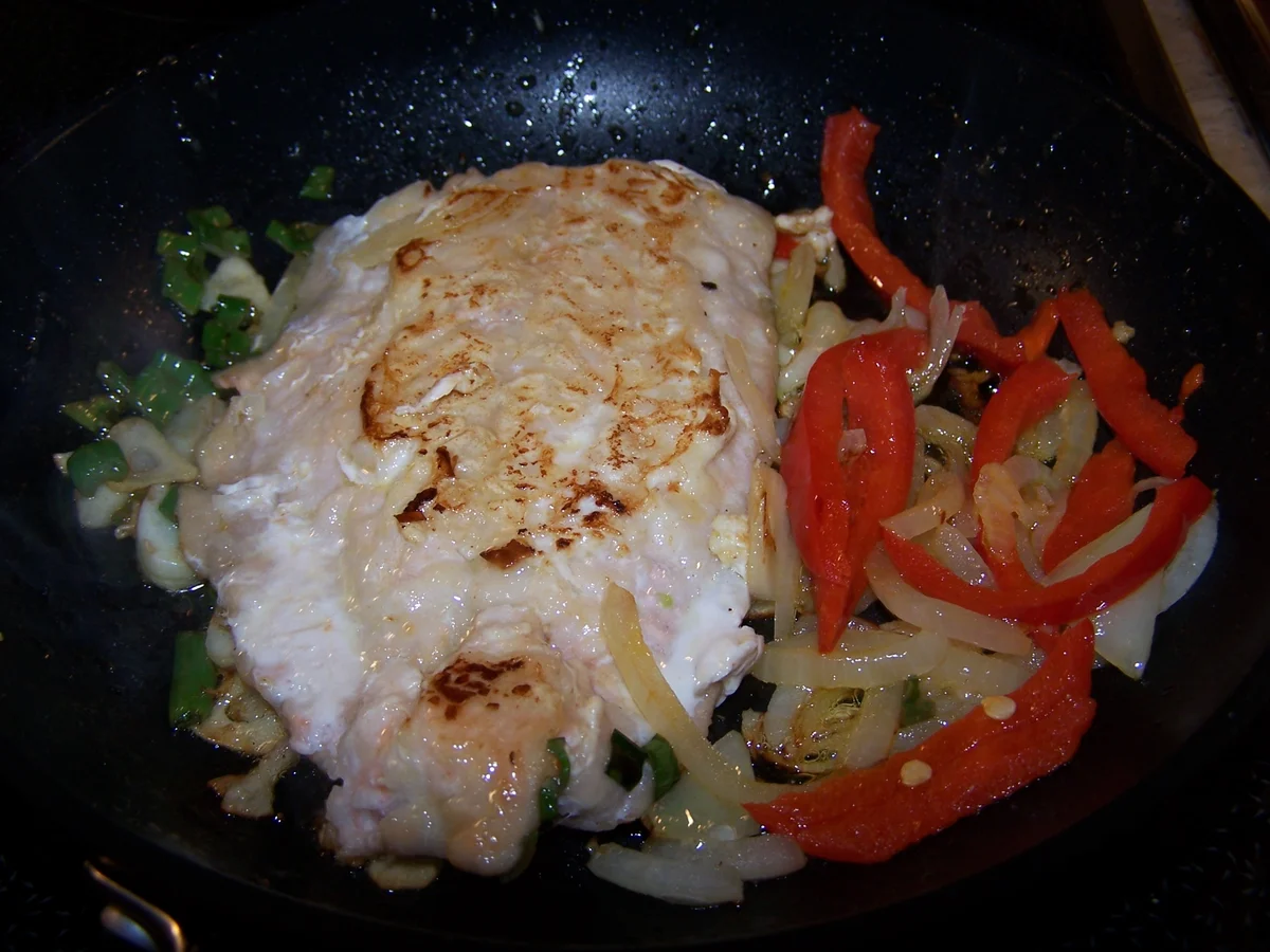 Lachs auf Spagetti Nest - Rezept - Bild Nr. 9