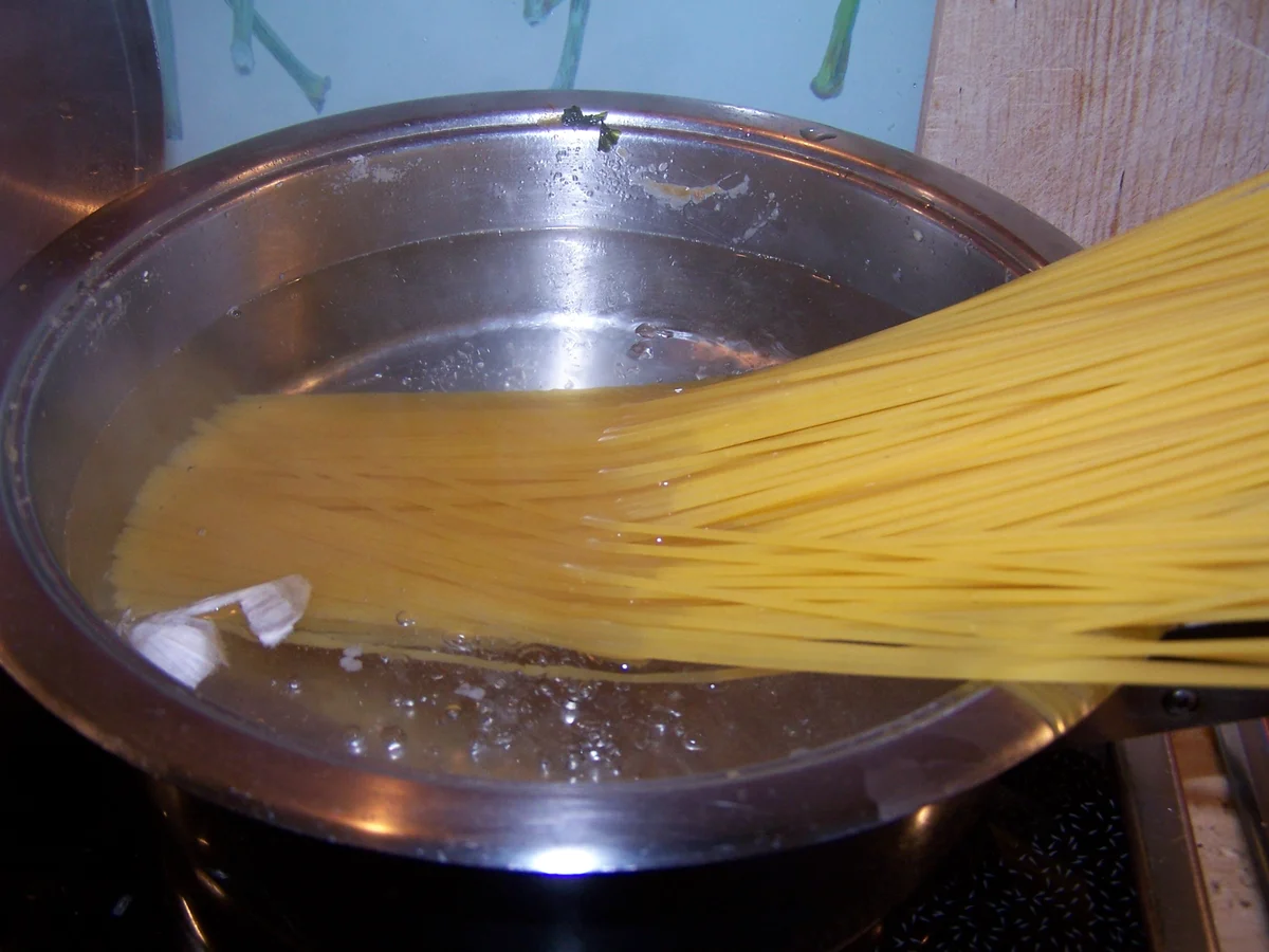 Lachs auf Spagetti Nest - Rezept - Bild Nr. 11