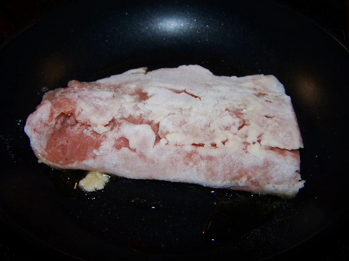 Lachs auf Spagetti Nest - Rezept - Bild Nr. 7