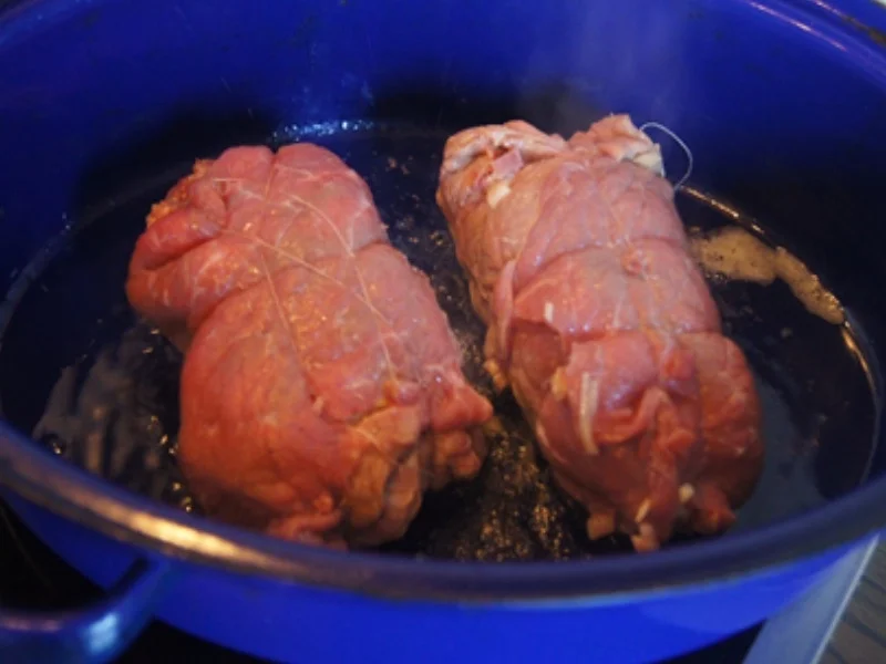 XL-Rinderrouladen mit herzhafter Gemüsesauce - Rezept - Bild Nr. 11