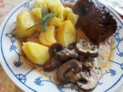 Kräuterrahm - Champignons - Rezept - Bild Nr. 2