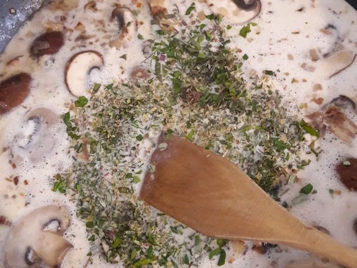 Rezept: Kräuterrahm - Champignons Bild Nr. 12 Kräuterrahm - Champignons - Rezept - Bild Nr. 12