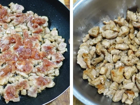 Zweigesichtige Nudeln mit Schweinefleisch - Rezept - Bild Nr. 7