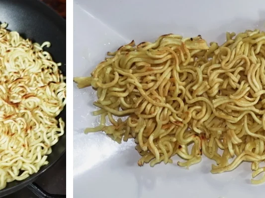 Zweigesichtige Nudeln mit Schweinefleisch - Rezept - Bild Nr. 10303