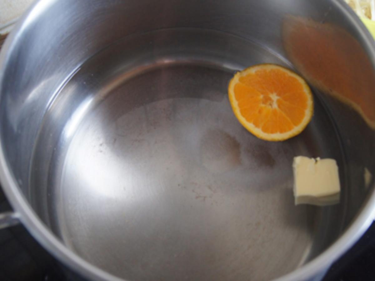Spargel mit Orangen-Chili-Sauce und gekochter Schinken - Rezept - Bild Nr. 5