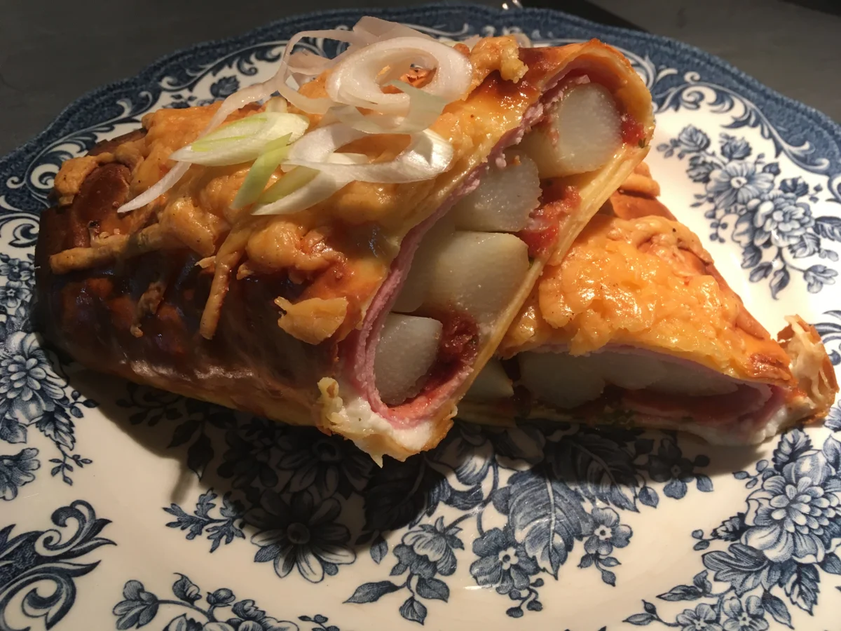 Rezept: Mein heißgeliebter Spargelpfannkuchen Bild Nr. 2 Mein heißgeliebter Spargelpfannkuchen - Rezept - Bild Nr. 2