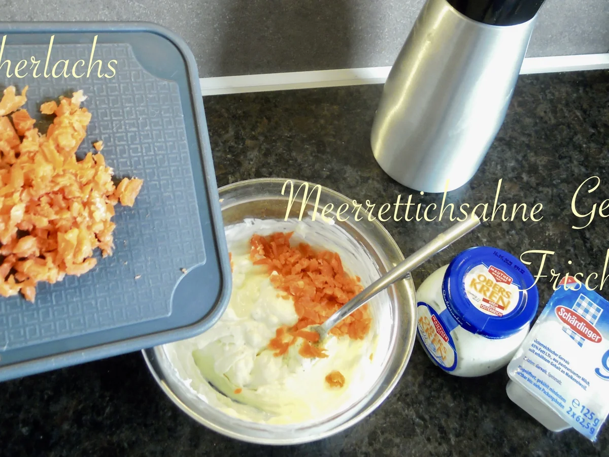 Räucherlachs Aufstrich im Stanitzel - Rezept - Bild Nr. 10303