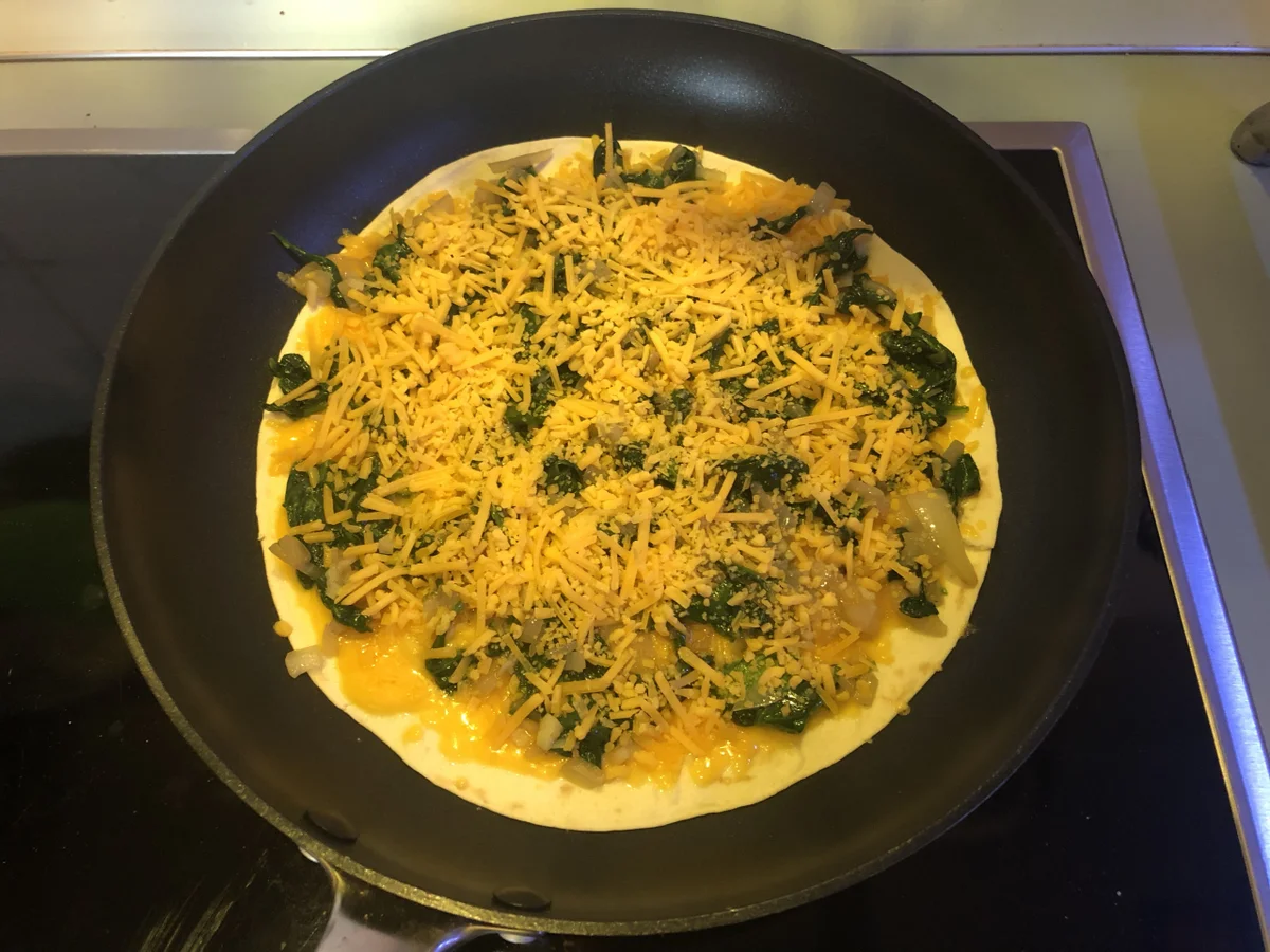 Quesadilla mit Spinat - Rezept - Bild Nr. 8