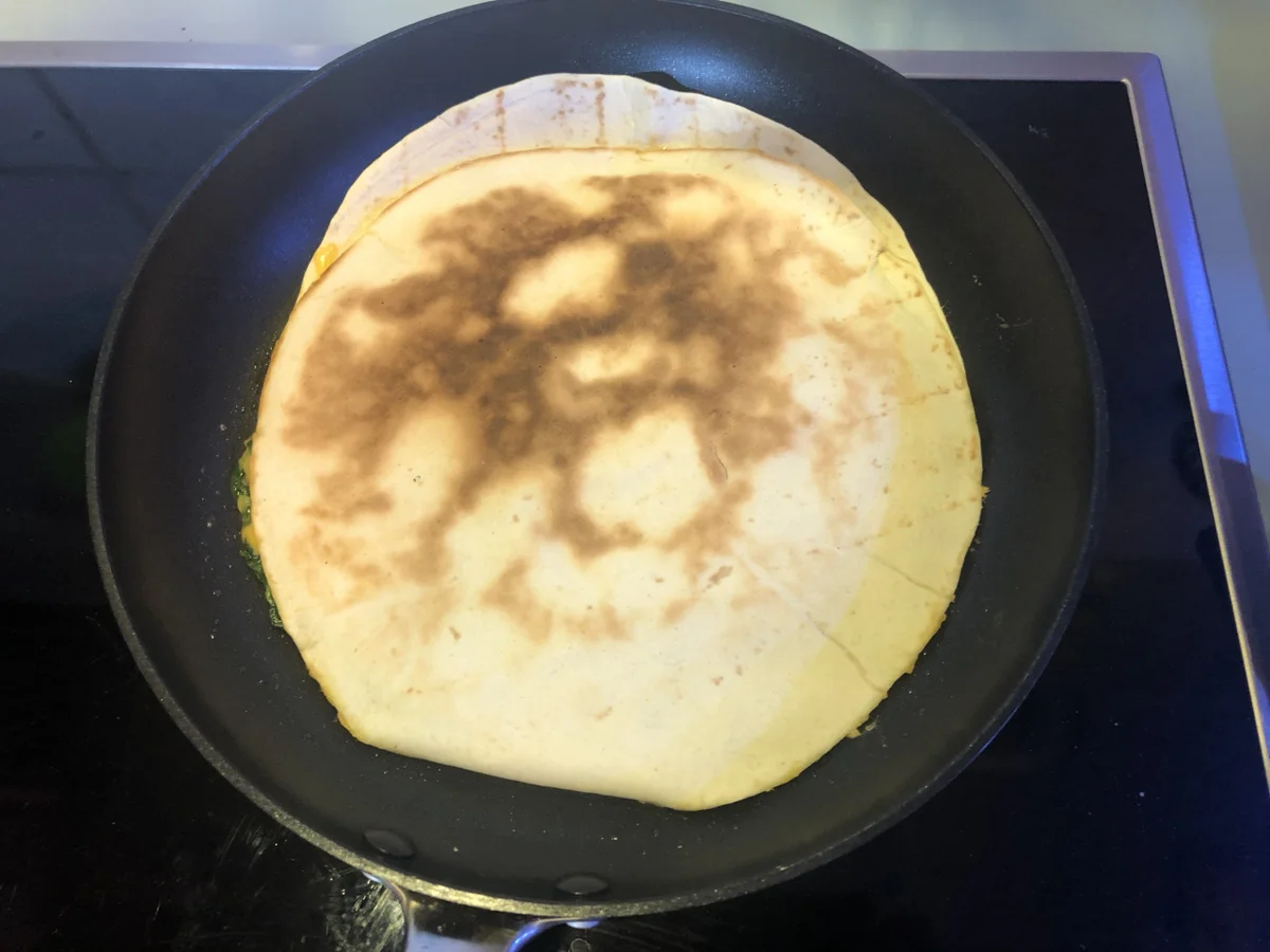 Quesadilla mit Spinat - Rezept - Bild Nr. 9
