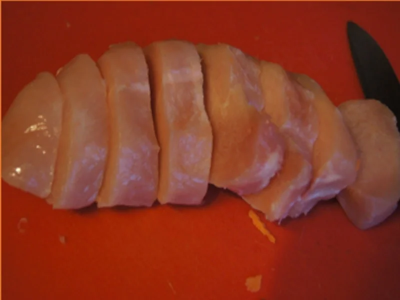 Hähnchenwok mit Gemüsemix und Süßkartoffelstampf - Rezept - Bild Nr. 4