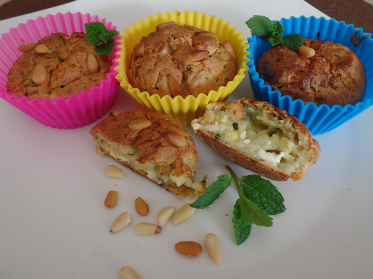 Feta-Zucchini-Muffins - Rezept - Bild Nr. 10303